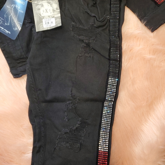 Brand new 2pc blinged Smugglers men's set - Picture 2 of 4